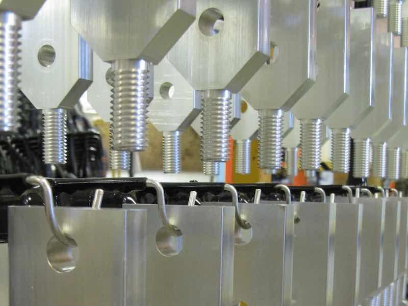 aluminum parts to be plated
