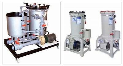 Multiple Disk Filter with Slurry Tank.