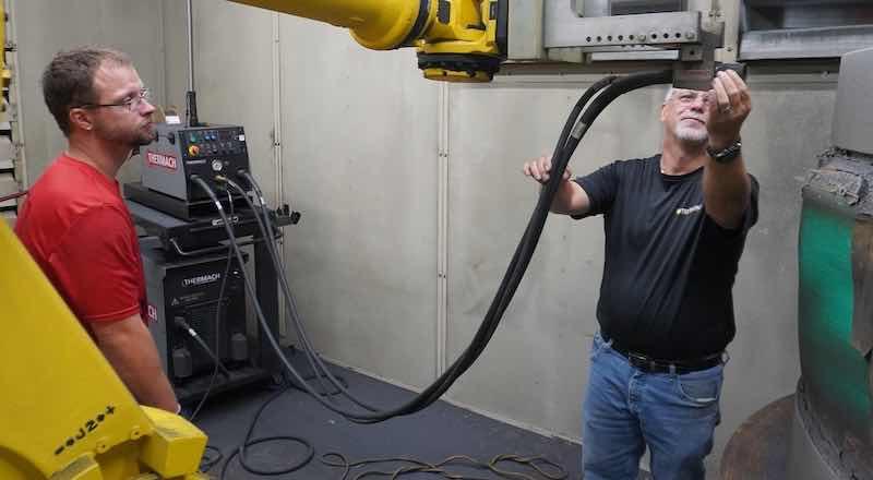 Brockman hired industry expert Mark Simpson as the Operations Manager of Special Processes for Techmetals to help install and operate the thermal spray operations smoothly.