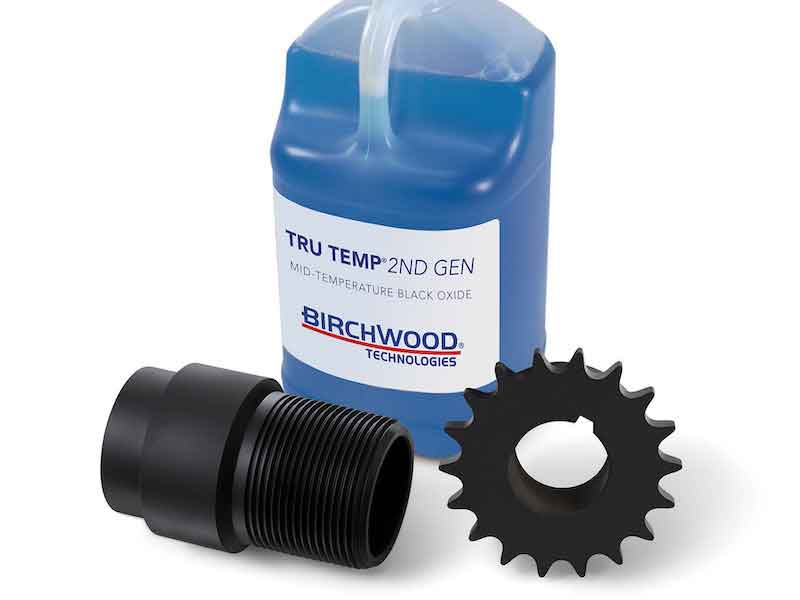 container of cleaner and two parts