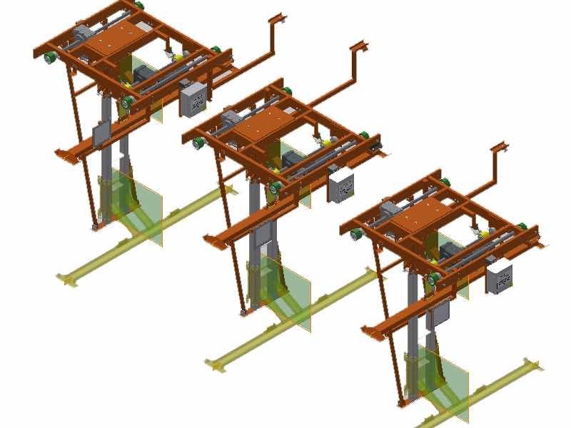 Monitoring and control of the hoist system are vital, and computerization provides real-time information about the sensors which are located to stop at the right position.