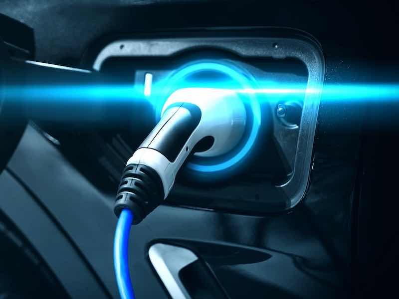 electric car plug in