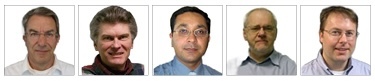 Dr. Juergen Fischer, Douglas Larson, Dr. Samar J. Kalita, Dr. D. Bryce Mitton, and Benjamin Hoiland.