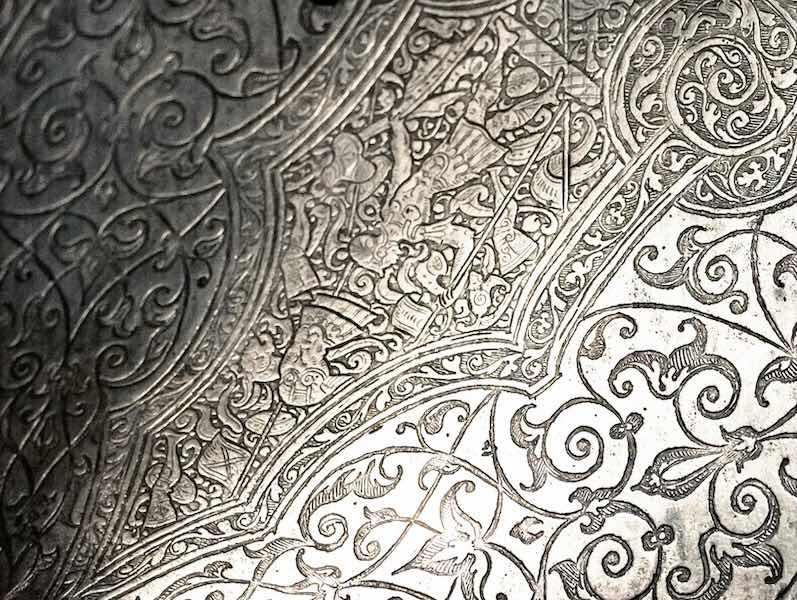 silver surface