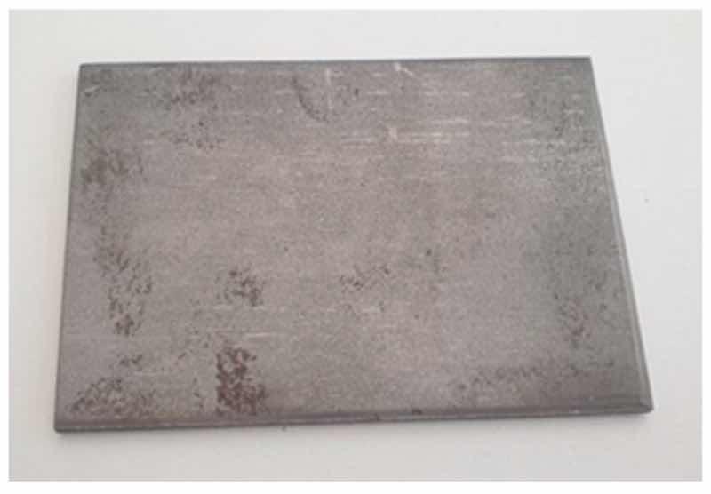 Figure 3. Test sample made out of carbon steel.