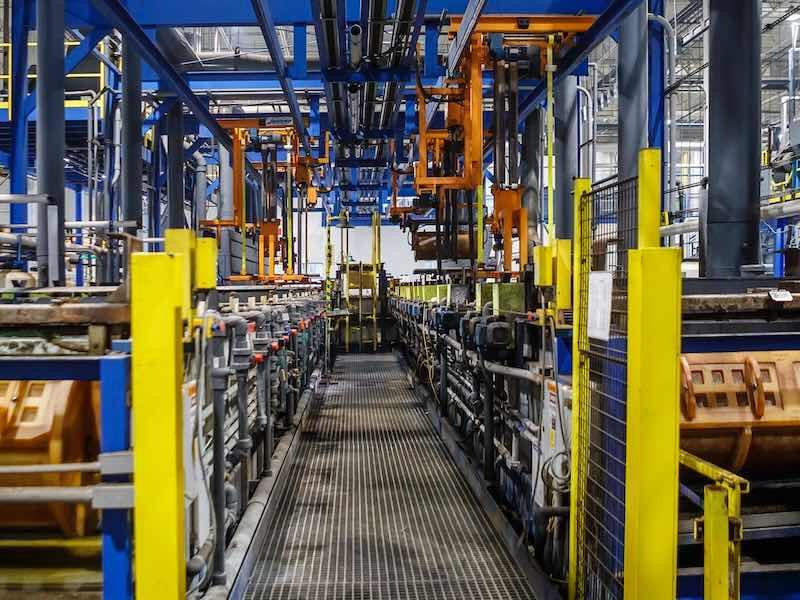 electroplating facility