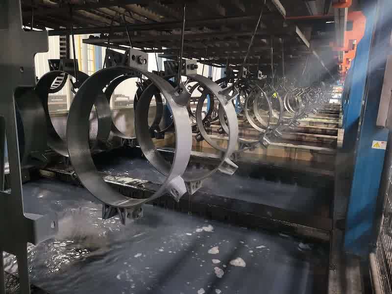 The company has expanded beyond powder coating into electrocoat capabilities designed for large, heavy-duty industrial parts.