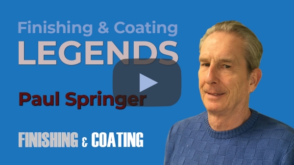 Legends: Paul Springer, Springco Metal Coating